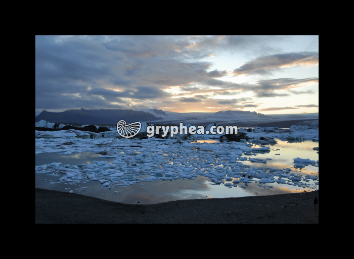 Restes d'un glacier (Jökulsarlon, Islande) - gryphea.com